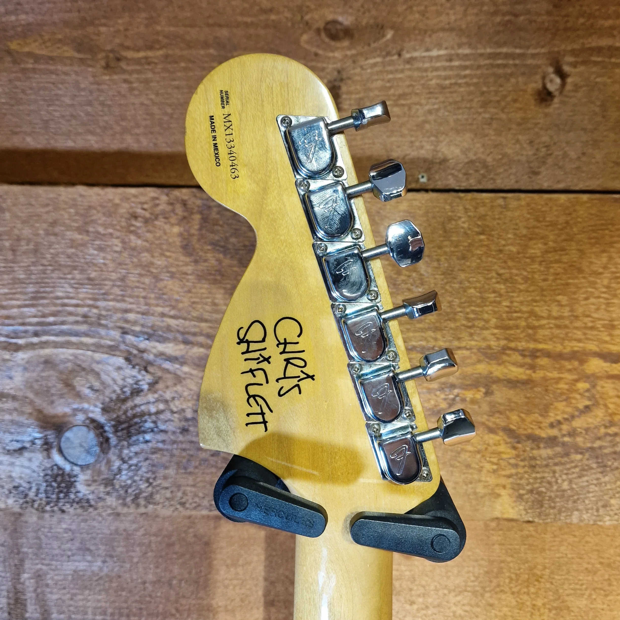 Fender Chris Shiflett Telecaster Deluxe; Arctic White: Serial Number: MX13340463 | Second Hand - Image 8
