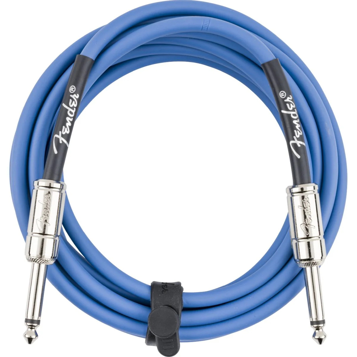 Fender Contour Instrument Cable, Lake Placid Blue, 10' - Image 2