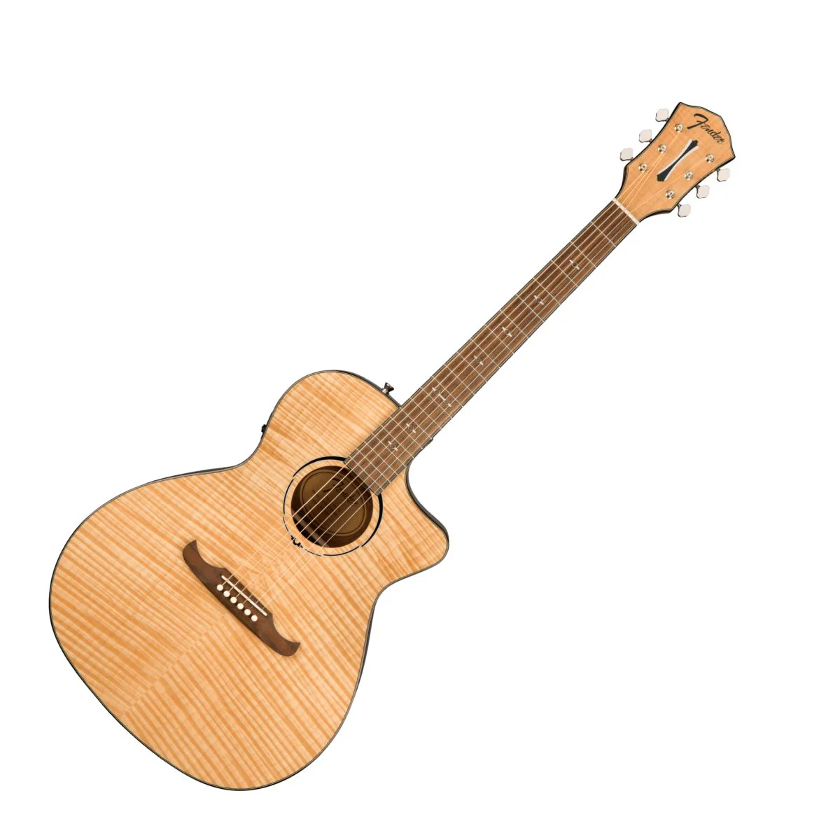 Fender FA-345CE Auditorium; Natural - Image 2
