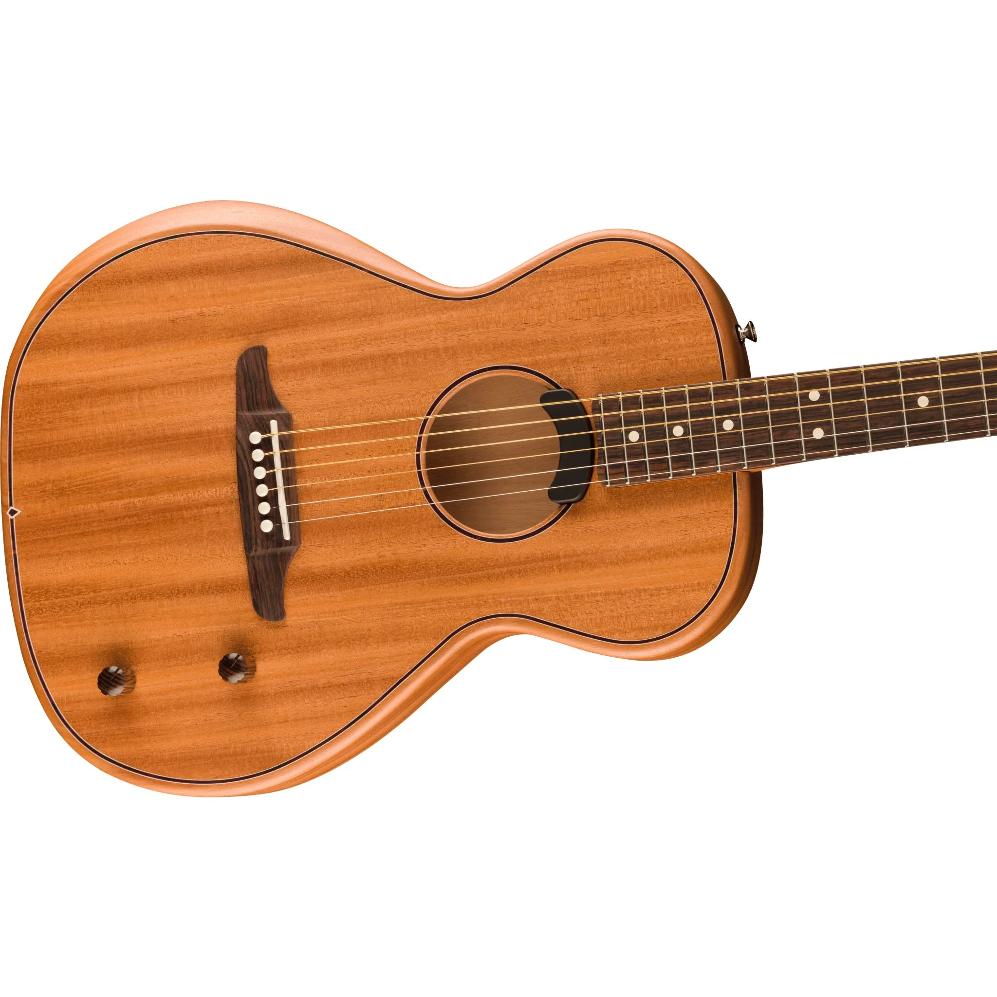 Fender Highway Series Acoustic Parlor Guitar; All Mahogany - Image 5