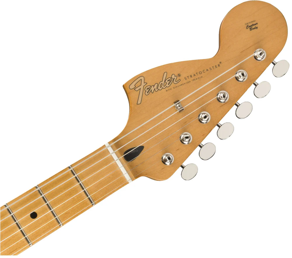 Fender Jimi Hendrix Maple Strat 3 Tone Sunburst Guitar - Image 6