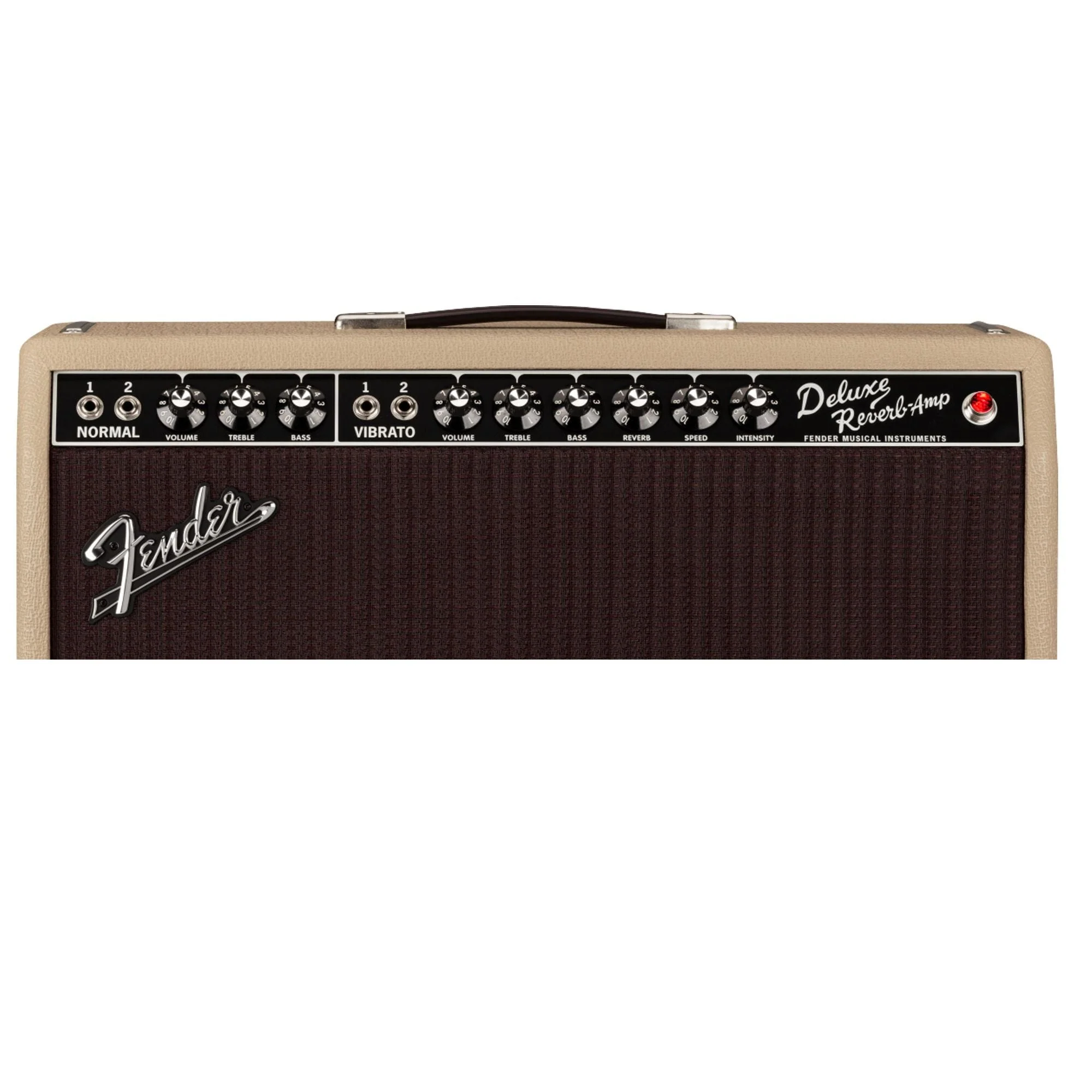 Fender Limited Edition Tone Master Deluxe Reverb Blonde Guitar Amp - Image 4