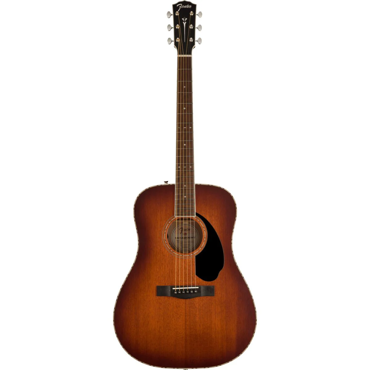 Fender PD-220E Dreadnought Electro Acoustic Guitar; Aged Cognac Burst - Image 6