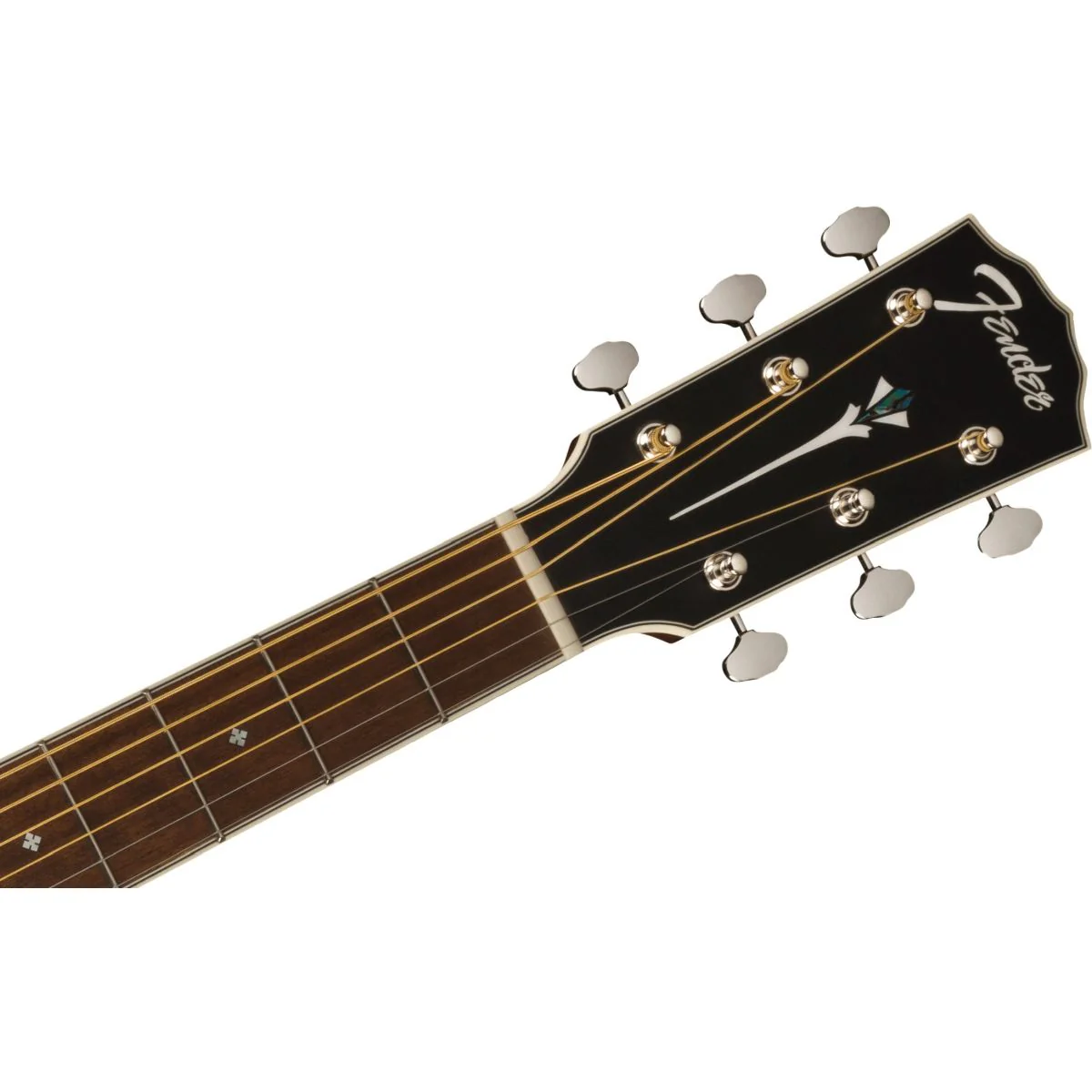 Fender PD-220E Dreadnought Electro Acoustic Guitar; Aged Cognac Burst - Image 8