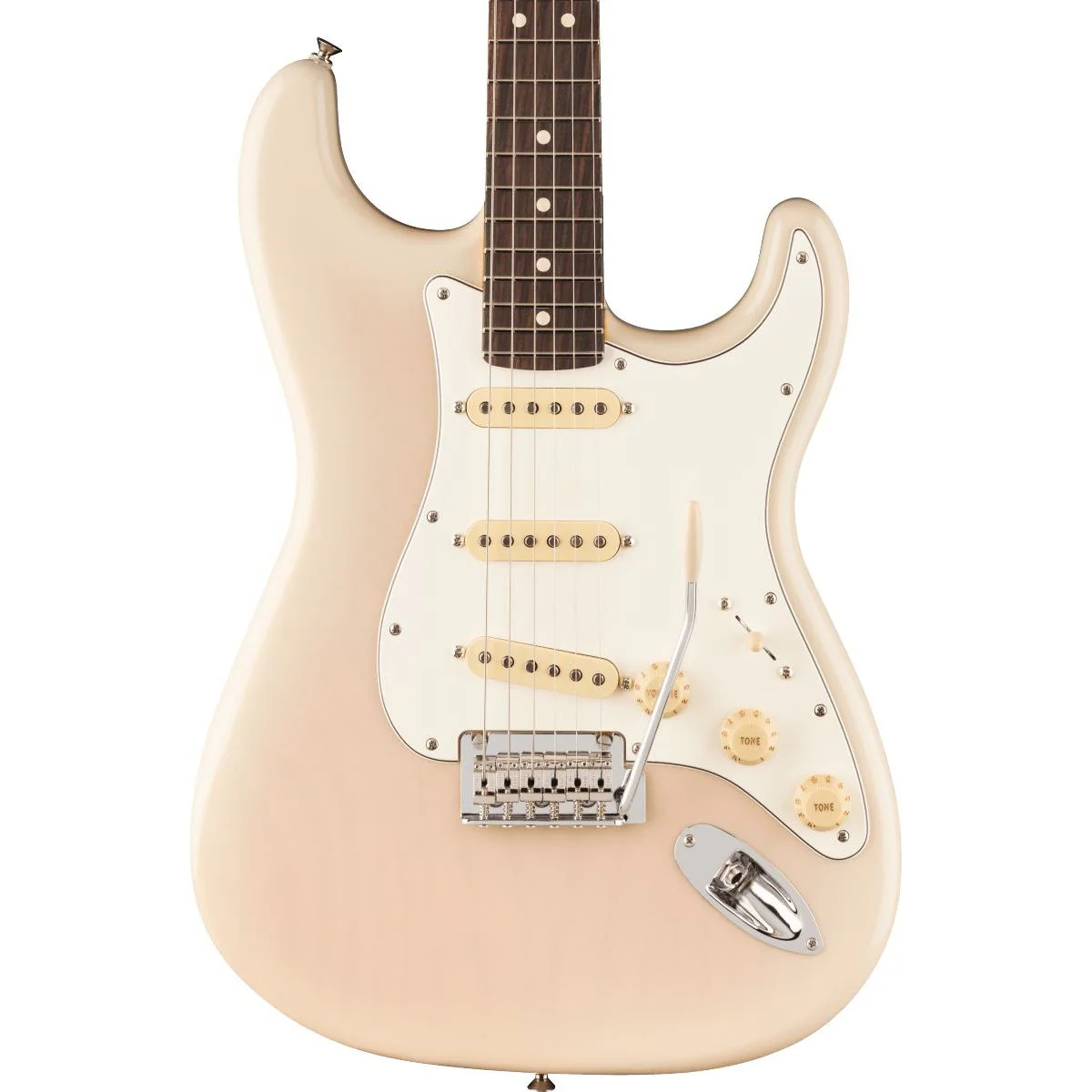 Fender Player II Stratocaster; Rosewood Fingerboard; White Blonde | With FREE Gigbag