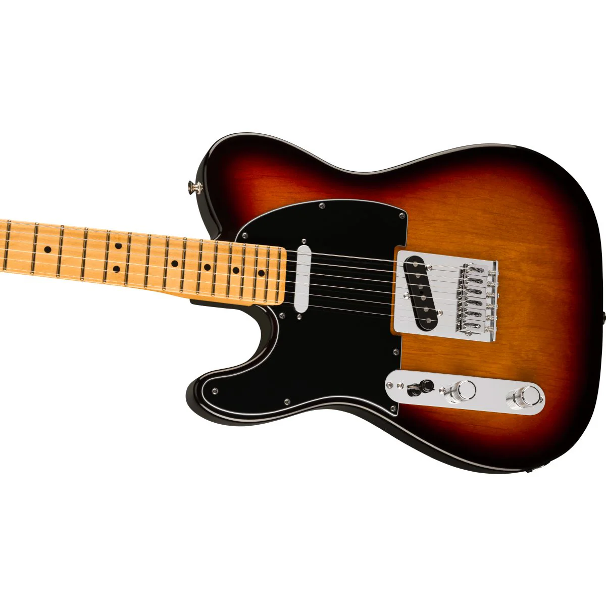 Fender Player II Telecaster Left-Hand; Maple Fingerboard; 3-Color Sunburst | With FREE Gigbag - Image 3