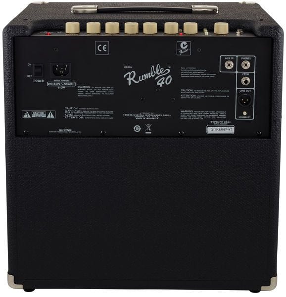 Fender Rumble 40 V3 Bass Amp - Image 4
