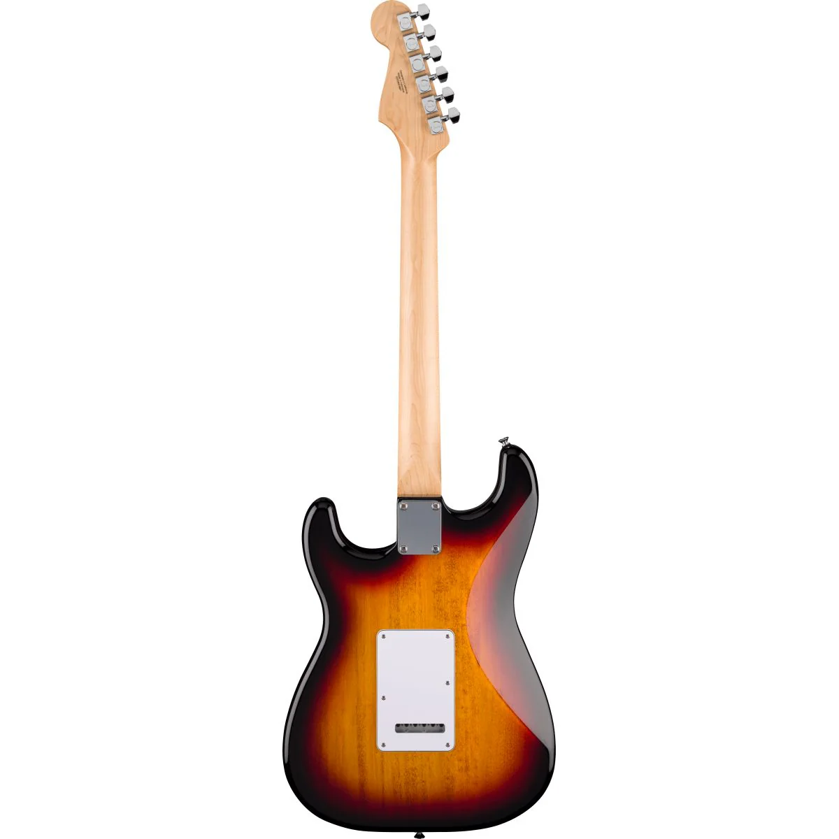 Fender Standard Stratocaster; Laurel Fingerboard, White Pickguard, 3-Color Sunburst - Image 3
