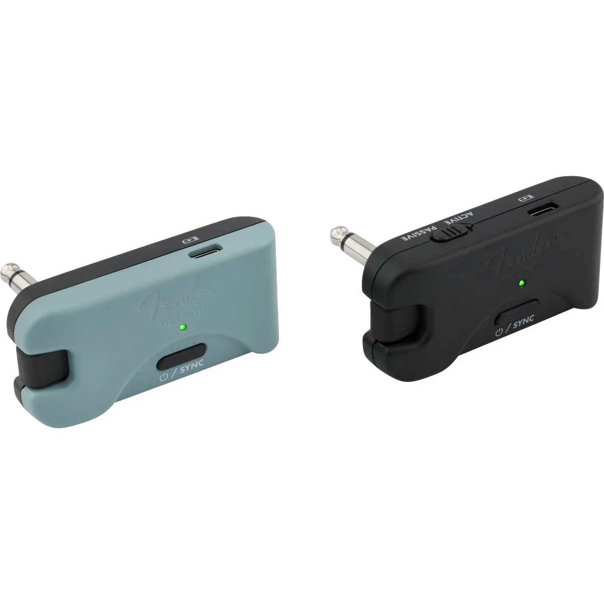 Fender Telepath Wireless System; Mystic Ice Blue and Black - Image 4