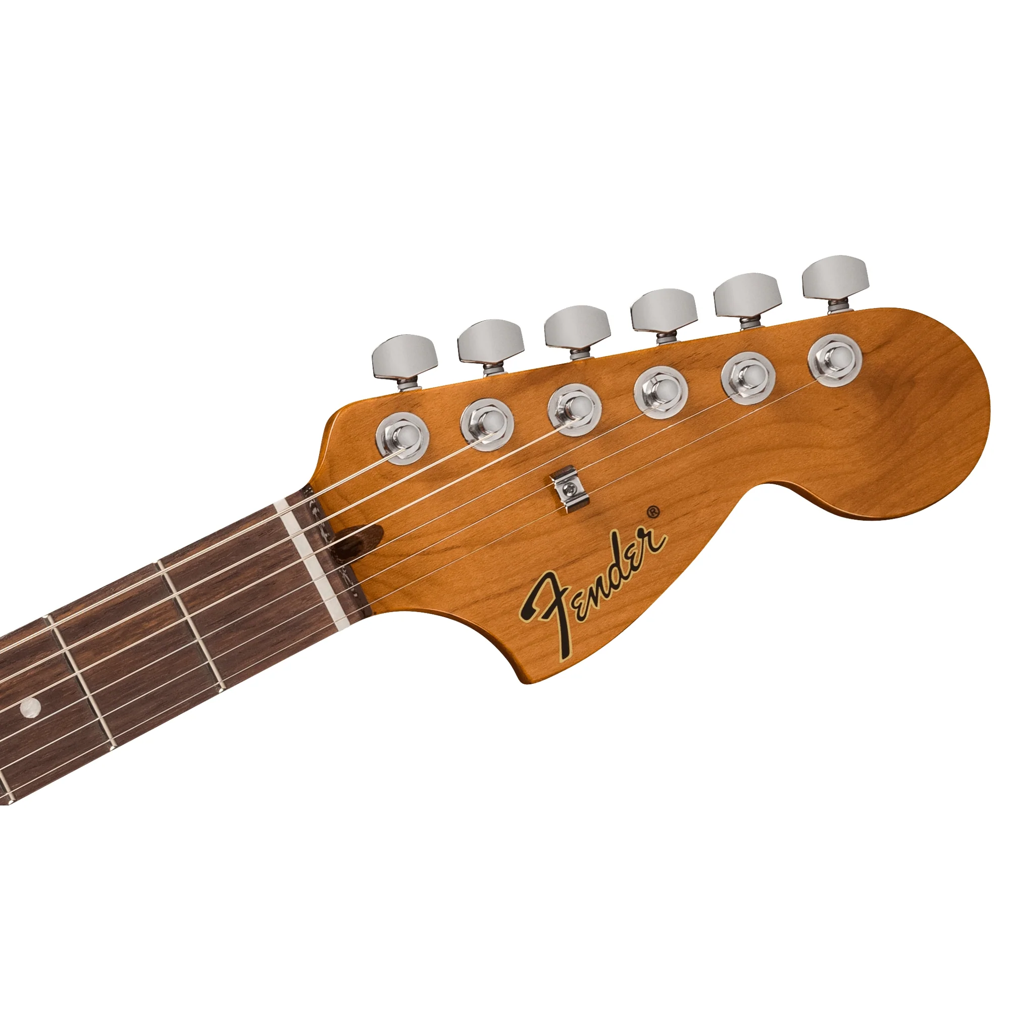 Fender Tom Delonge Starcaster; Satin Shoreline Gold - Image 5