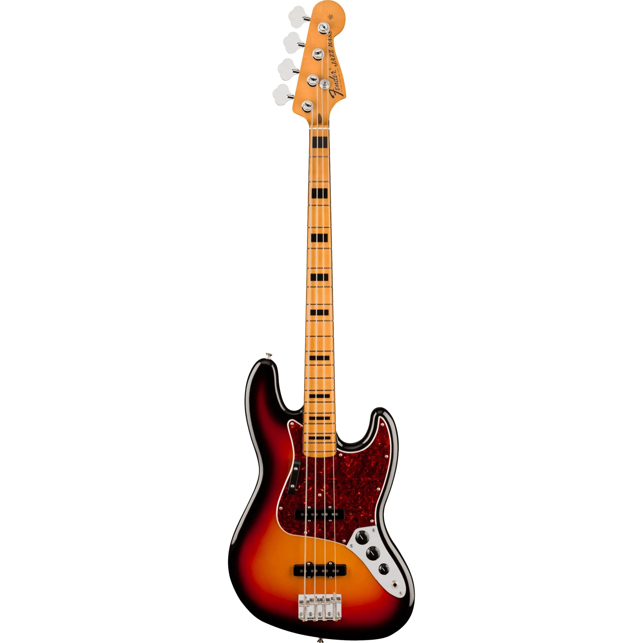 Fender Vintera III Early '70s Jazz Bass; 3-Colour Sunburst - Image 4