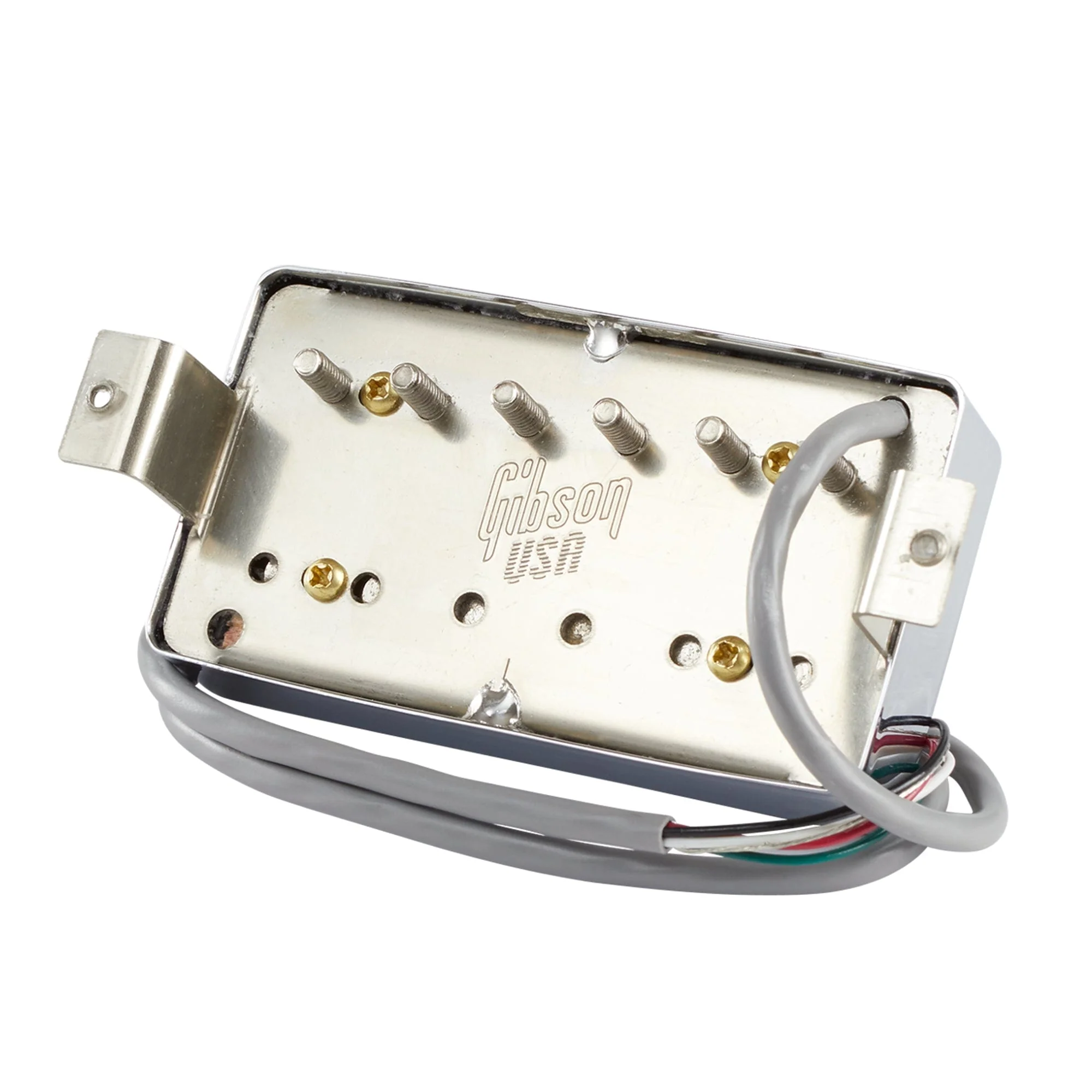 Gibson 490R - "Modern Classic" (Rhythm, Double Black, Chrome cover, 4-conductor, Potted, 8k, Alnico 2) - Image 3