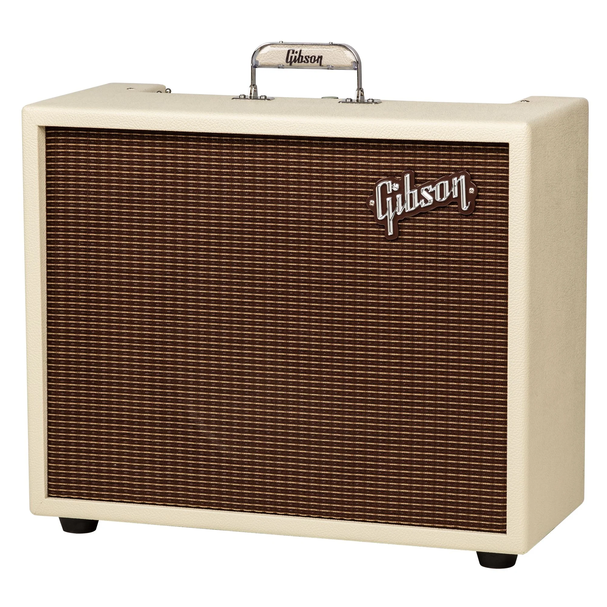 Gibson Falcon 20 1x12 Combo; Cream Bronco, Oxblood Grille - Image 6