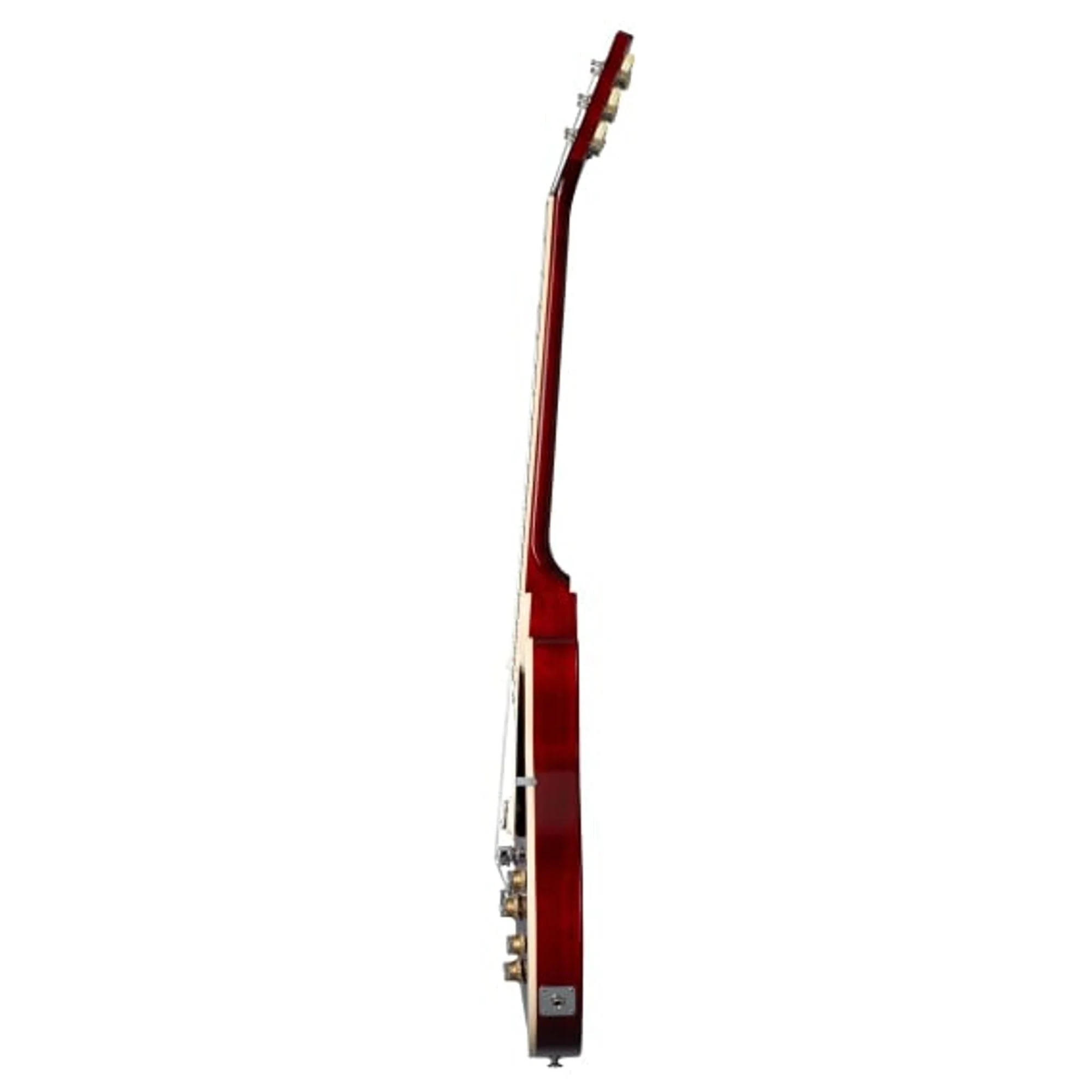 Gibson Les Paul 70s Deluxe Plain Top; Wine Red - Image 6