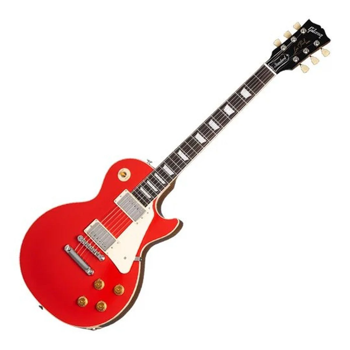 Gibson Les Paul Standard 50s Plain Top Cardinal Red Top - Image 2