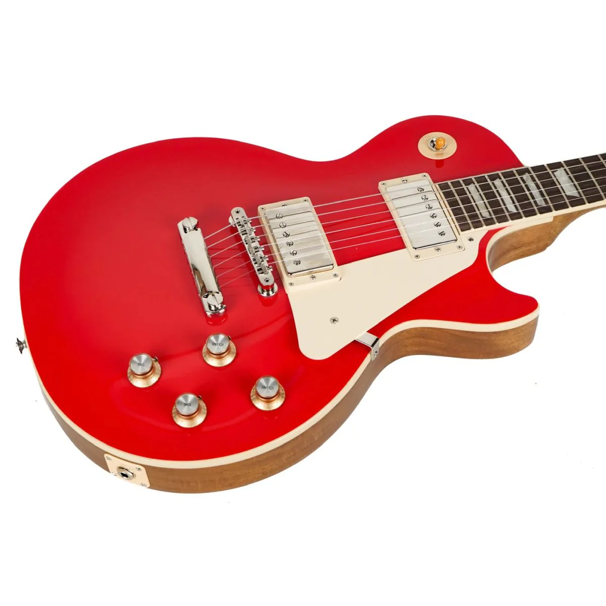 Gibson Les Paul Standard 50s Plain Top Cardinal Red Top - Image 3