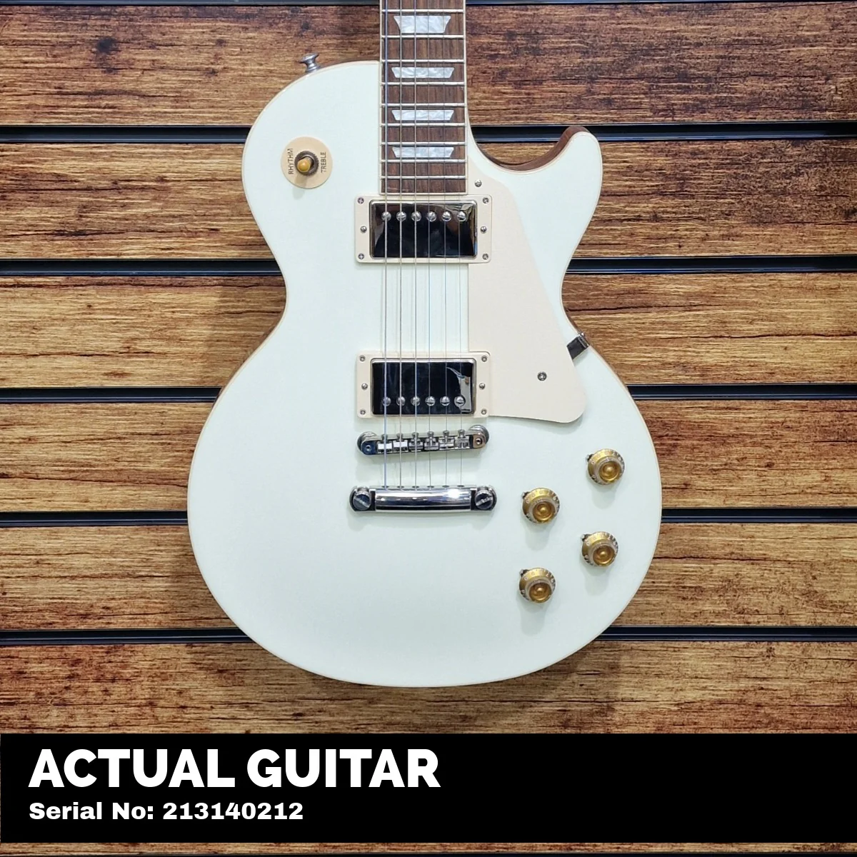 Gibson Les Paul Standard 50s Plain Top Classic White Top - Image 2
