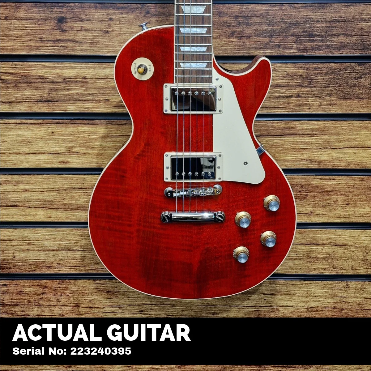 Gibson Les Paul Standard 60s Figured Top 60s Cherry - Image 2