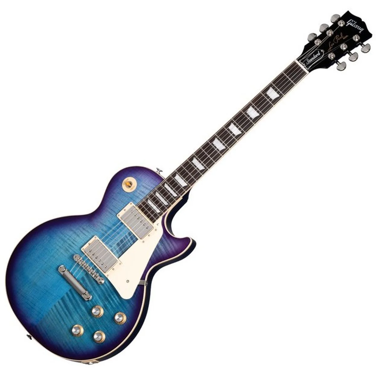 Gibson Les Paul Standard 60s Figured Top Blueberry Burst - Image 2