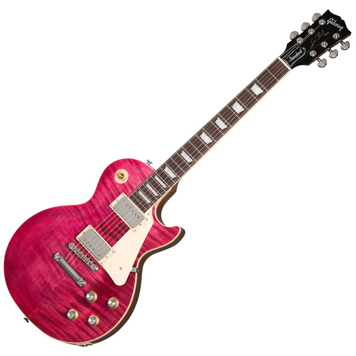 Gibson Les Paul Standard 60s Figured Top Translucent Fuchsia - Image 2