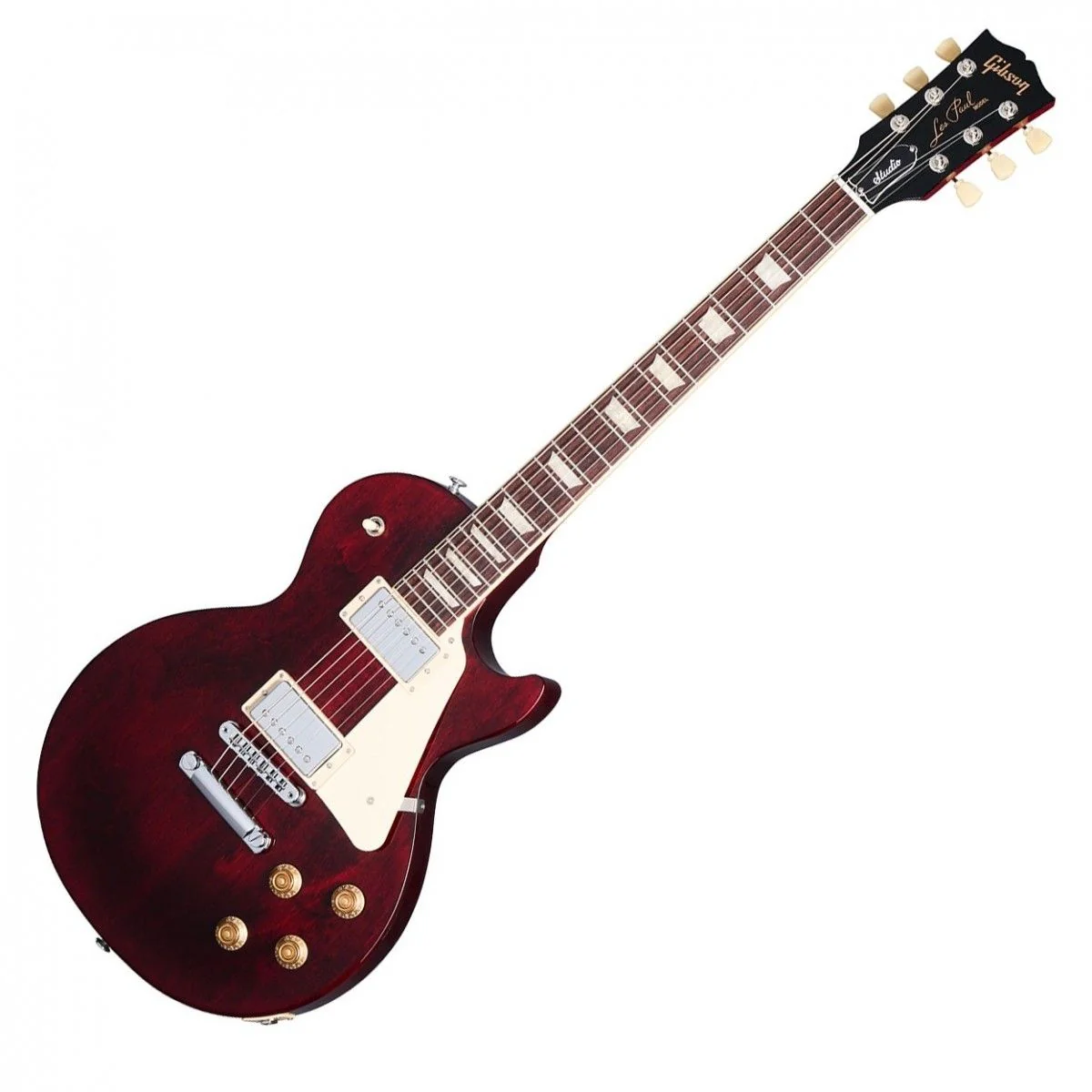 Gibson Les Paul Studio; Wine Red - Image 2