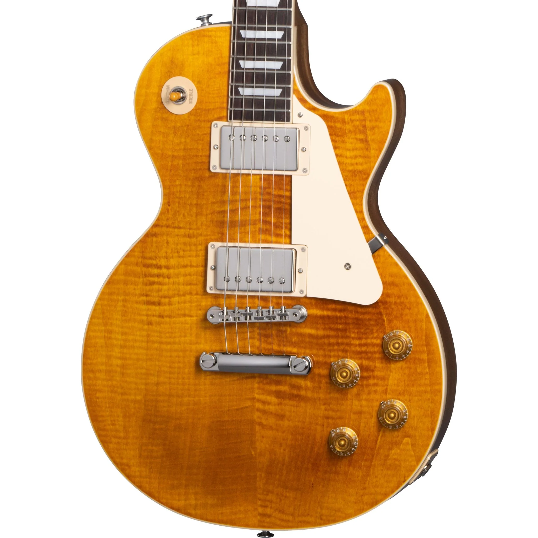 Gibson USA Les Paul Standard 50s Figured Top; Honey Amber