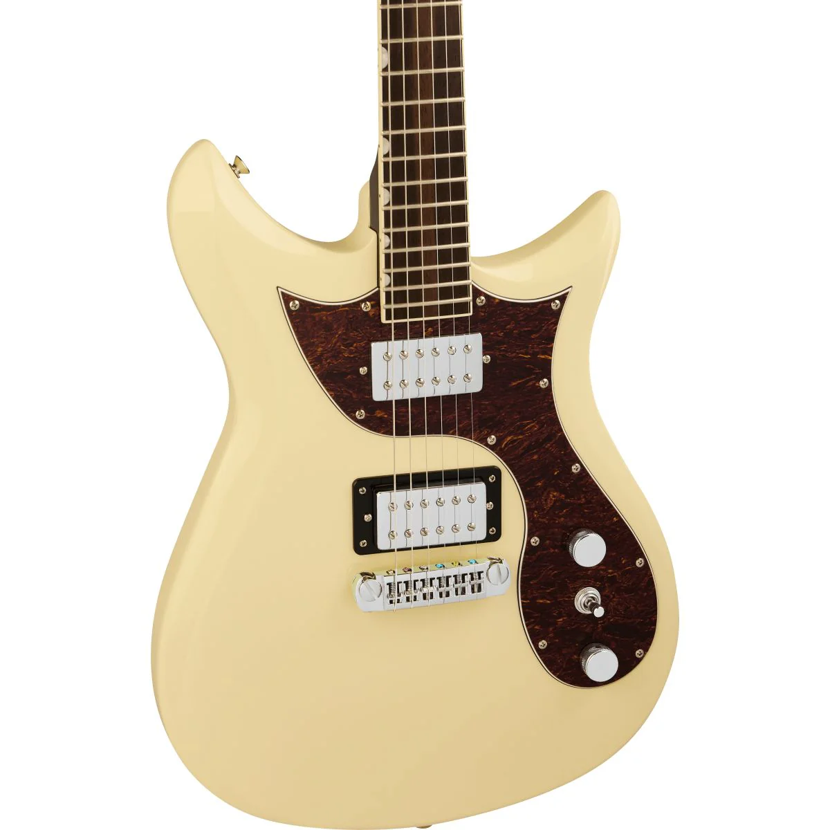 Gretsch Electromatic CVT Double-Cut Electric Guitar; Vintage White - Image 3