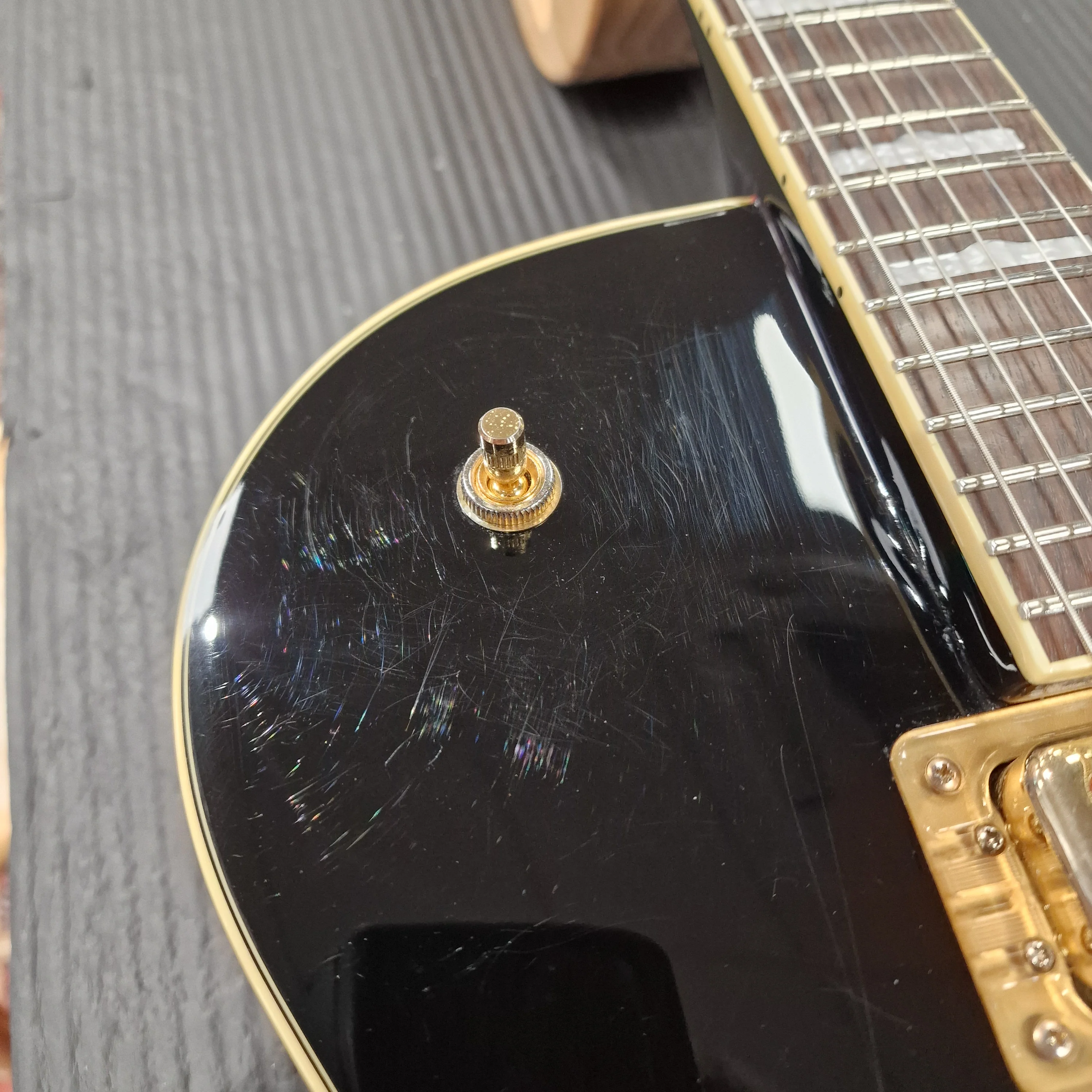 Gretsch FSR Limited Edition G5420TG Electromatic 50s Hollowbody Singlecut; Black: Serial No: KS22013221 | Second Hand - Image 8