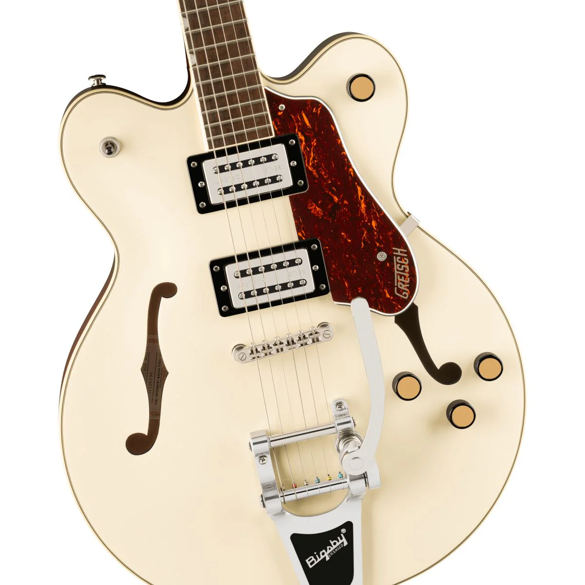 Gretsch G2622T Streamliner Center Block Double-Cut with Bigsby; Vintage White - Image 3