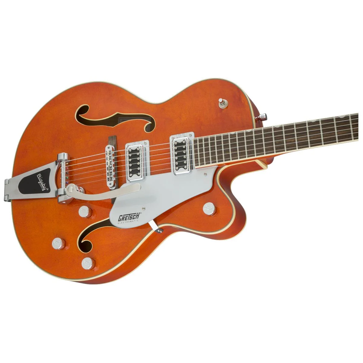 Gretsch G5420T Electromatic Hollowbody Orange Stain Guitar - Image 6