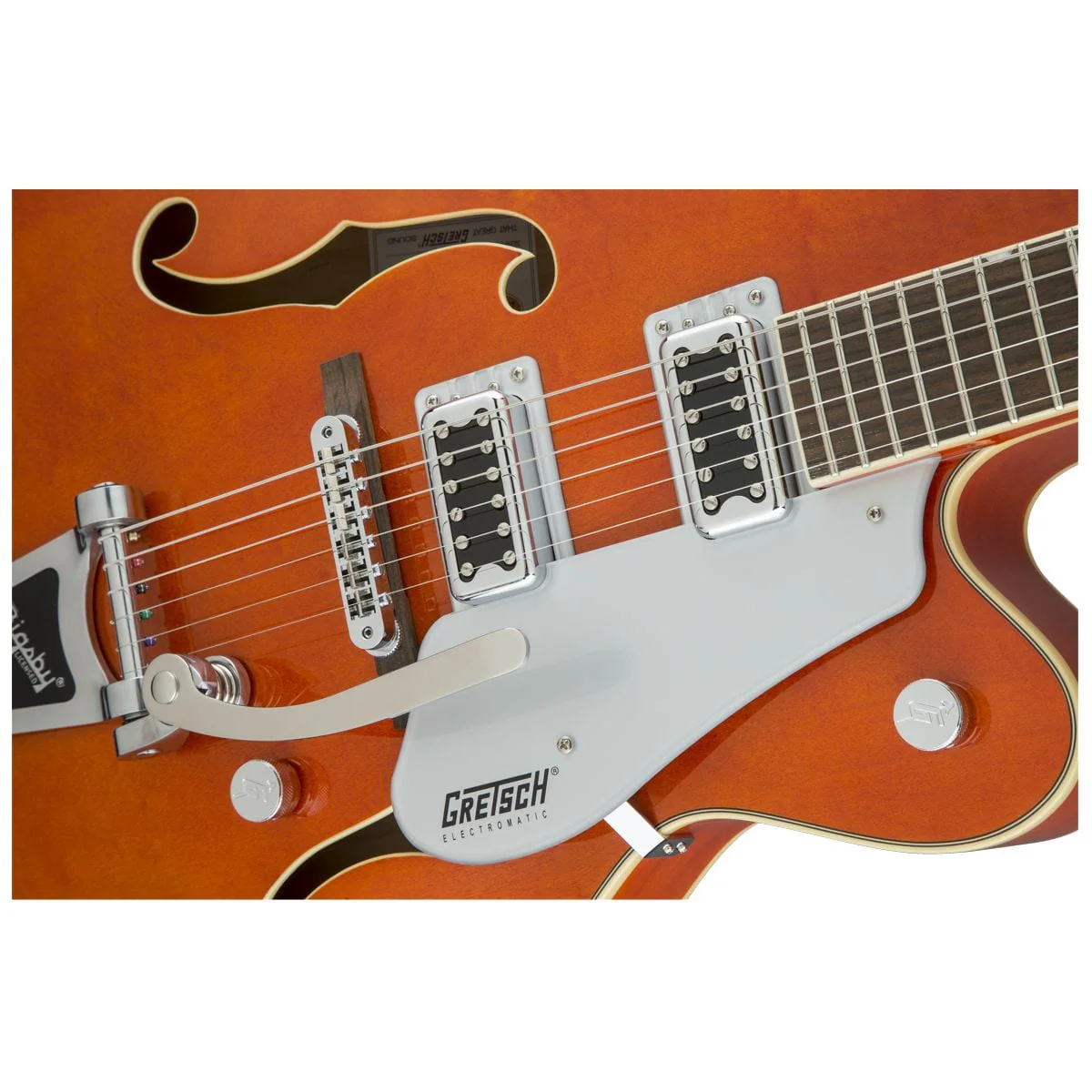 Gretsch G5420T Electromatic Hollowbody Orange Stain Guitar - Image 9