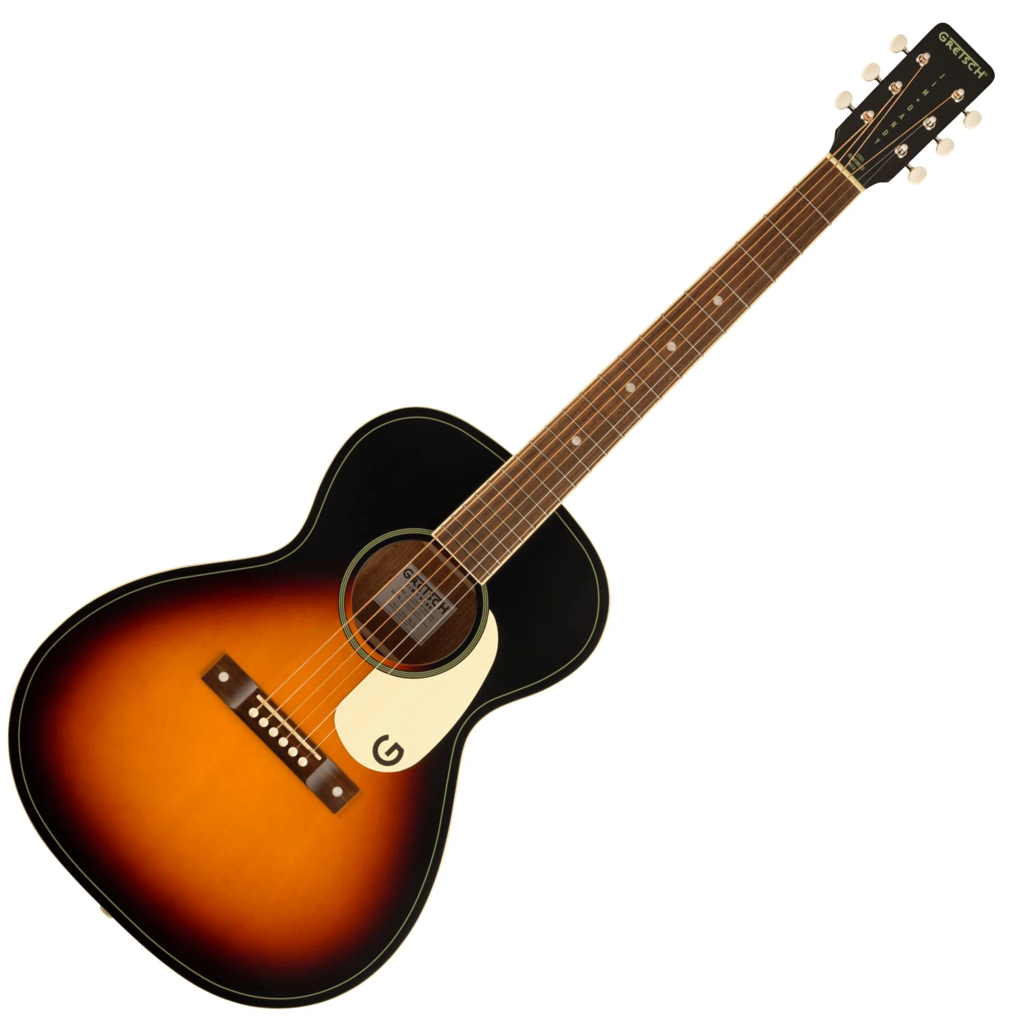 Gretsch Jim Dandy Concert Acoustic Guitar; Rex Burst - Image 2