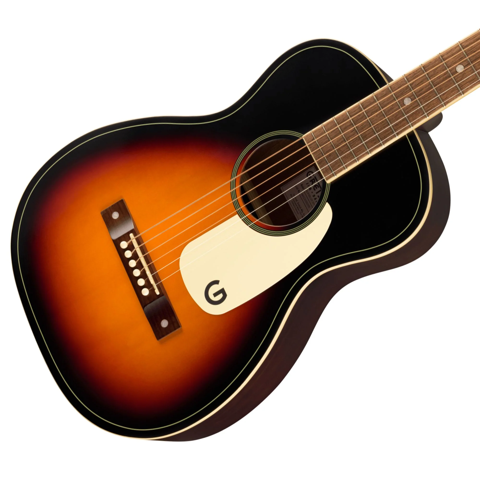 Gretsch Jim Dandy Parlour Acoustic Guitar; Rex Burst - Image 4