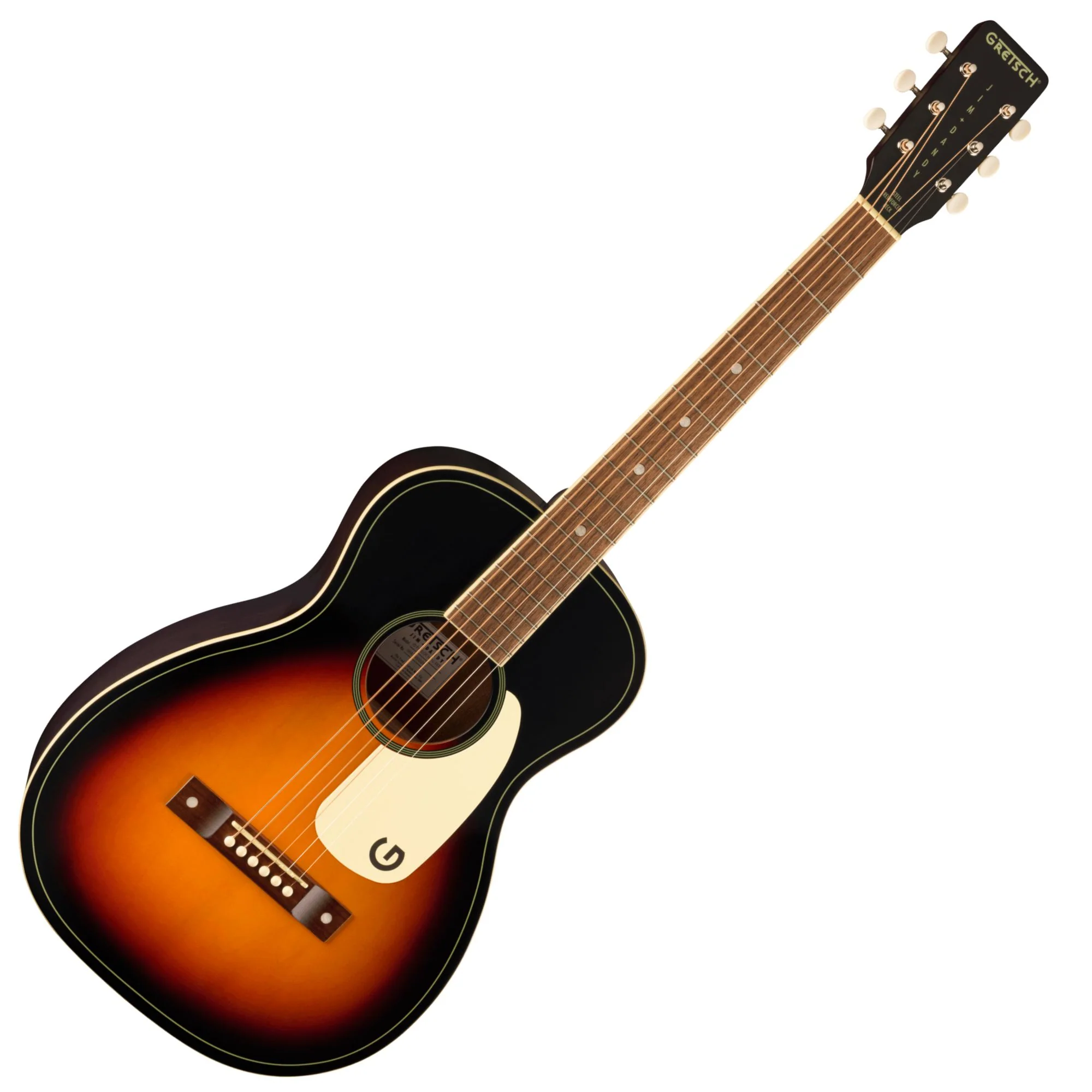 Gretsch Jim Dandy Parlour Acoustic Guitar; Rex Burst - Image 5