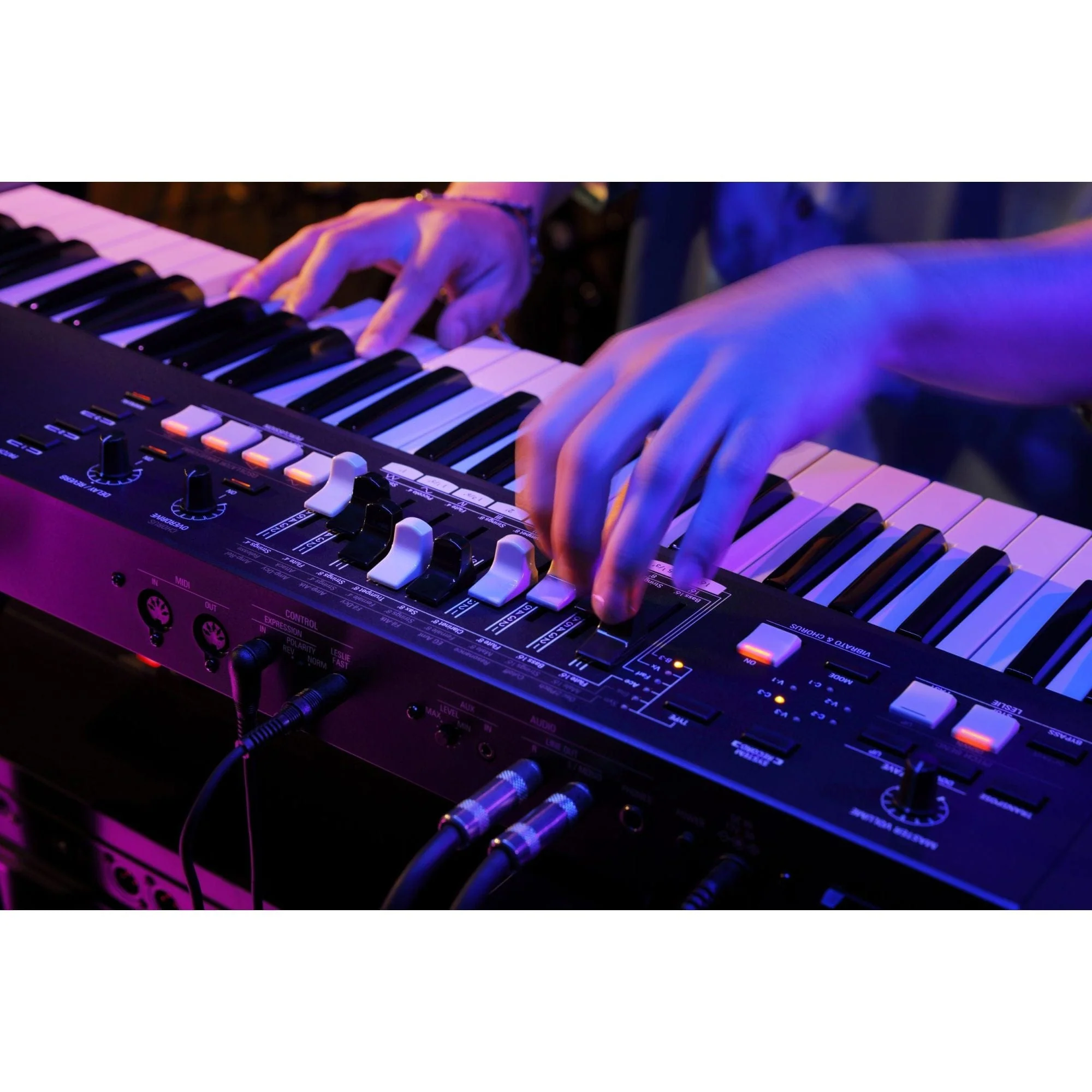 Hammond M-Solo 49 Key Performance Keyboard; Black - Image 2