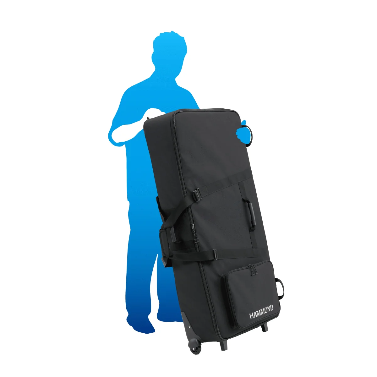 Hammond SCC-XKD Carry Case For Dual Manual XK series Organs - Image 4