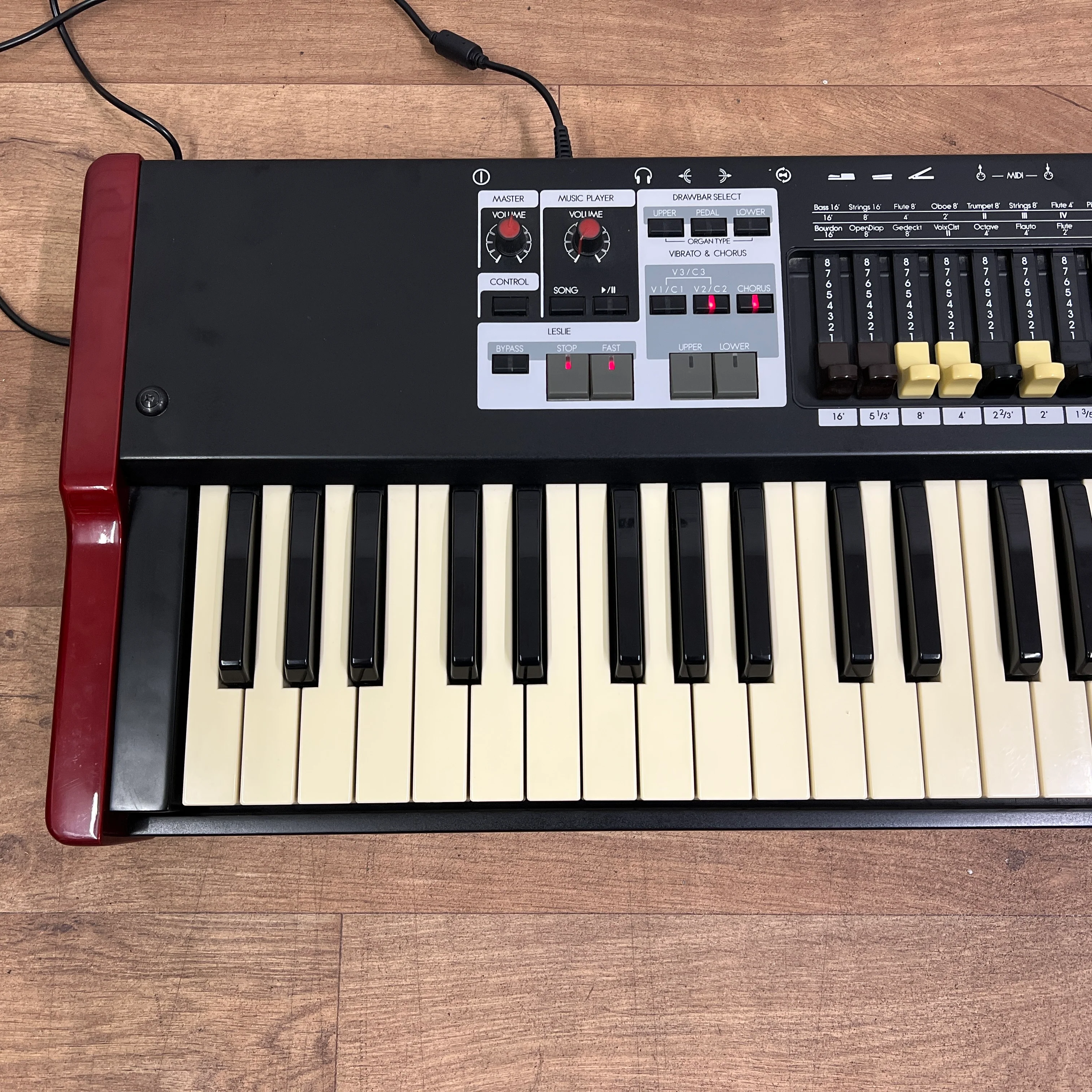 Hammond SK1 73 Stage Keyboard with Carry Bag; Serial No: 15040112 | Second Hand - Image 4