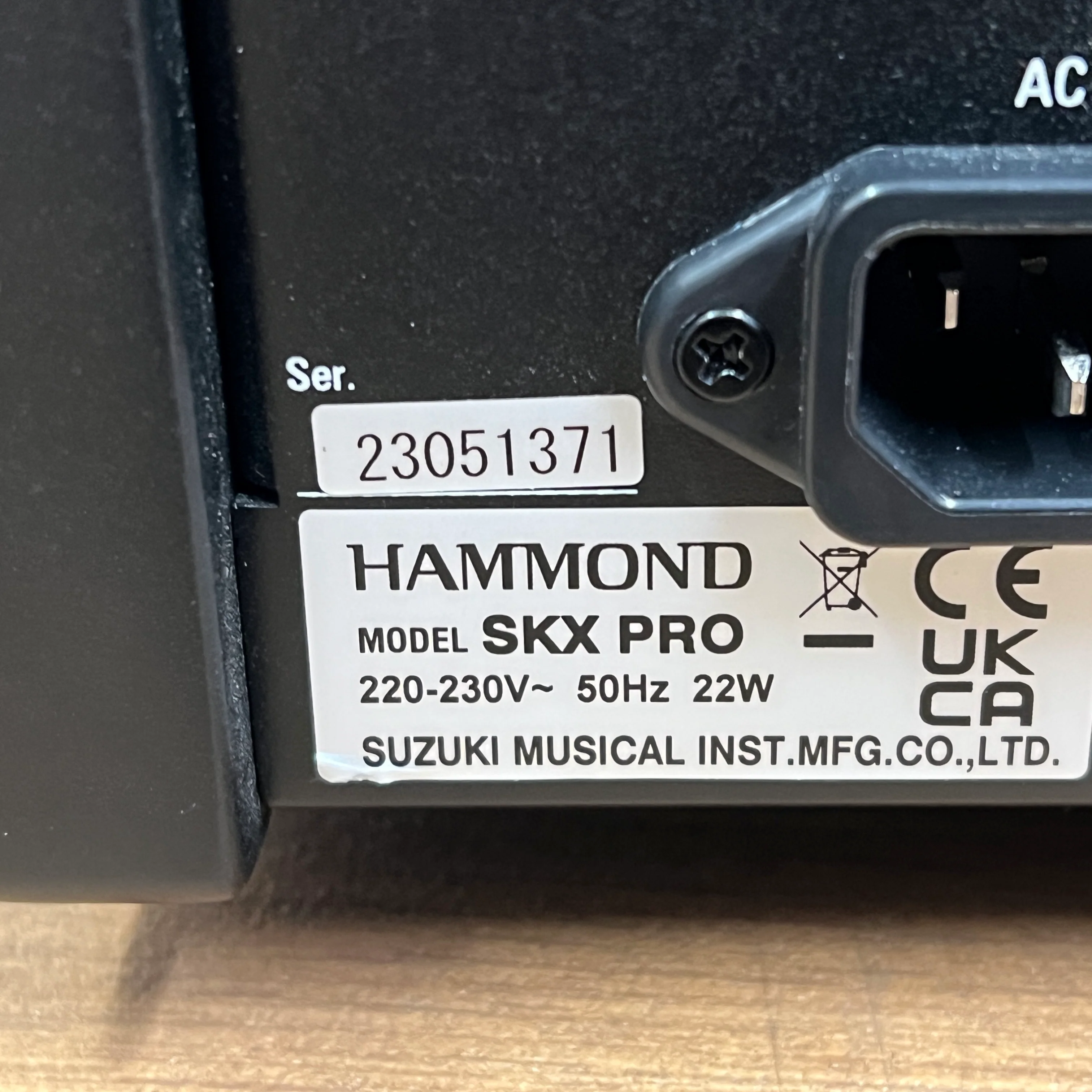 Hammond SKX Pro 61-Key Dual Manual Keyboard; Serial No: 23051371 | Second Hand - Image 12