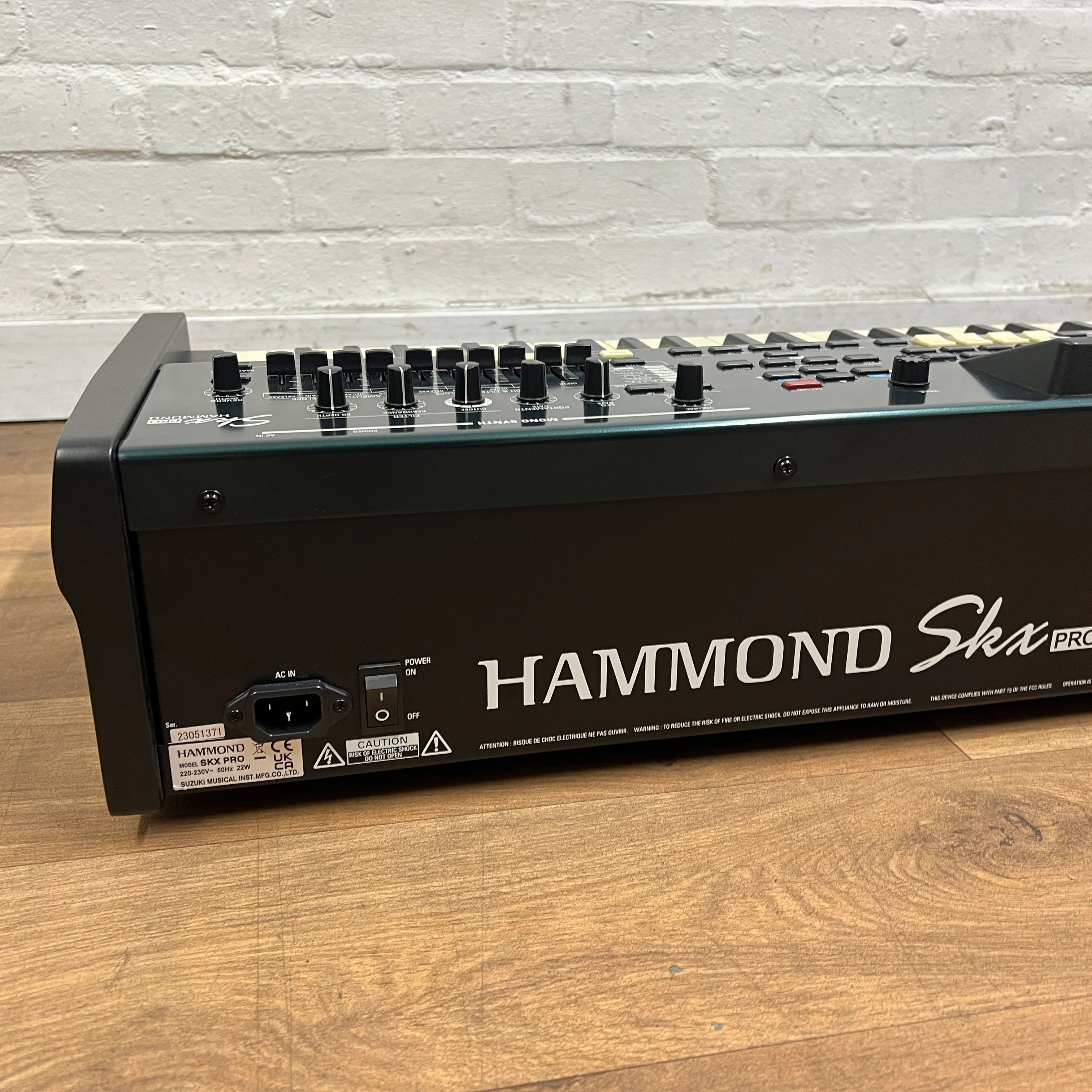 Hammond SKX Pro 61-Key Dual Manual Keyboard; Serial No: 23051371 | Second Hand - Image 8