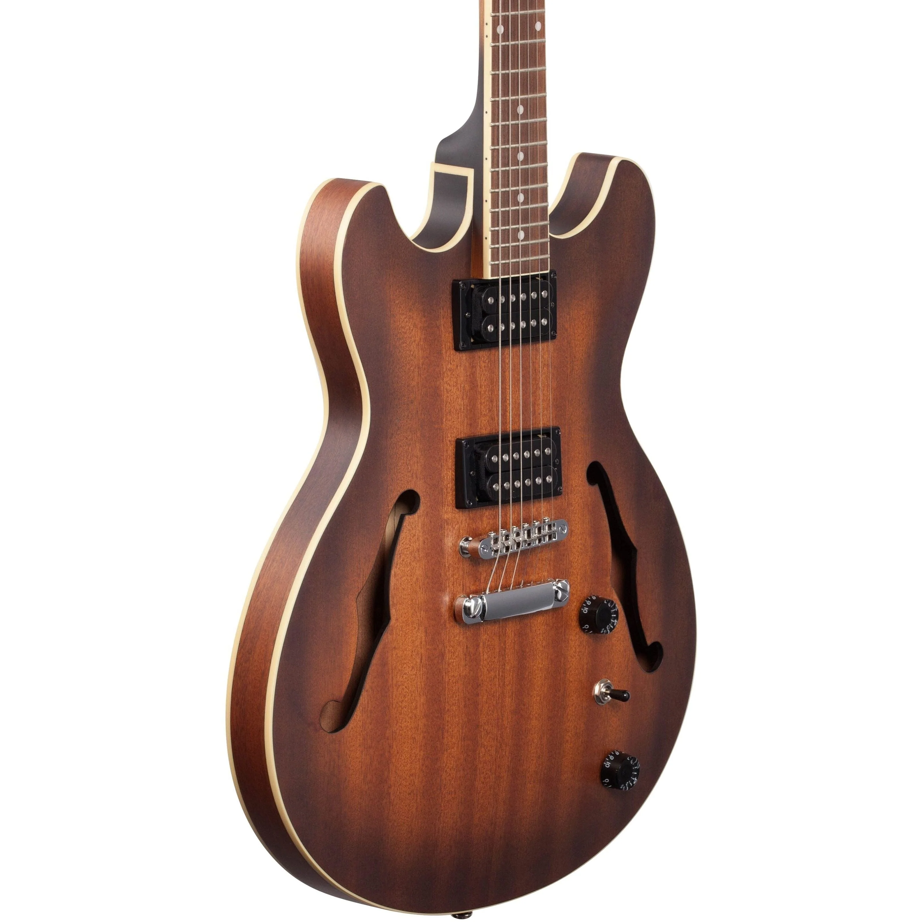 Ibanez AS53-TF ARTCORE Semi Hollow Tobacco Flat Guitar - Image 3