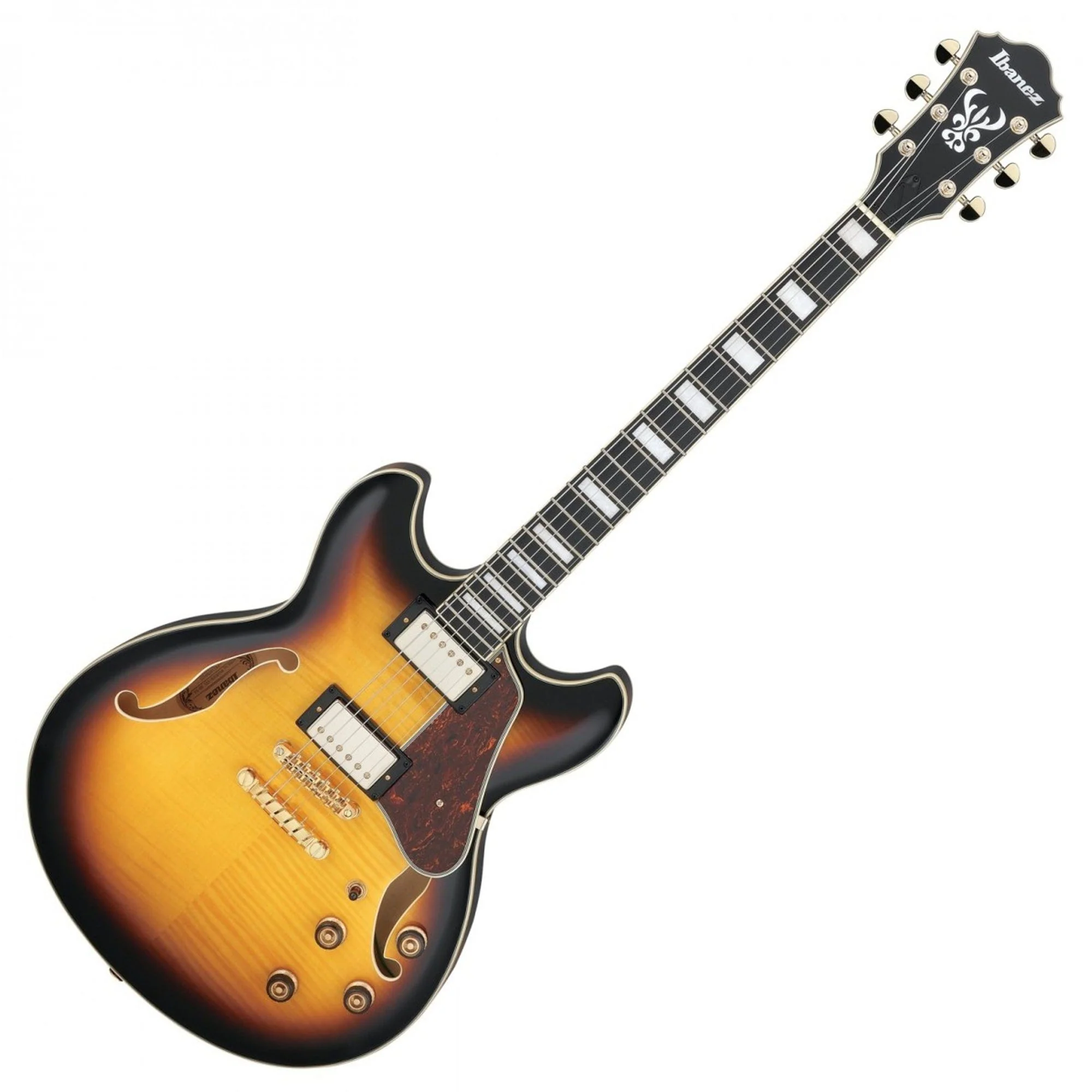 Ibanez AS93FM-AYS Artcore Series Antique Yellow Sunburst Guitar - Image 2