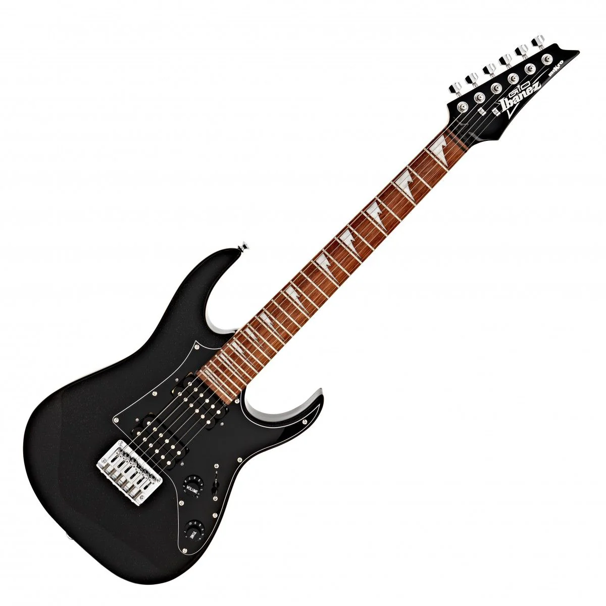 Ibanez Gio GRGM21-BKN Mikro Electric Guitar; Black Night - Image 3