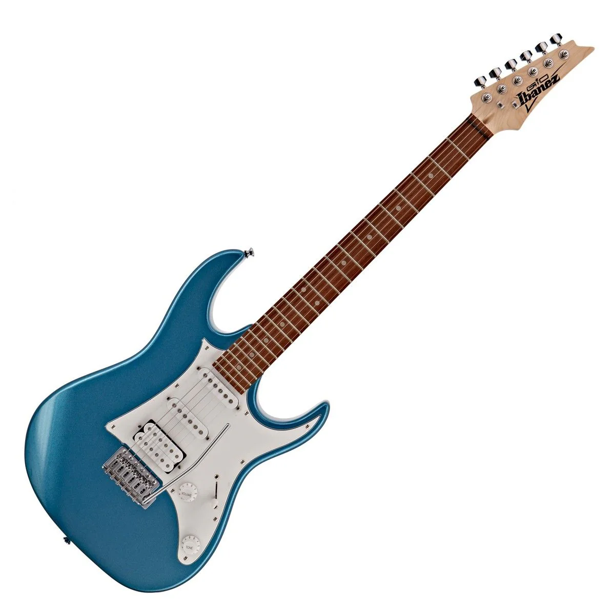 Ibanez GRX40 GIO; Metallic Light Blue Guitar - Image 2