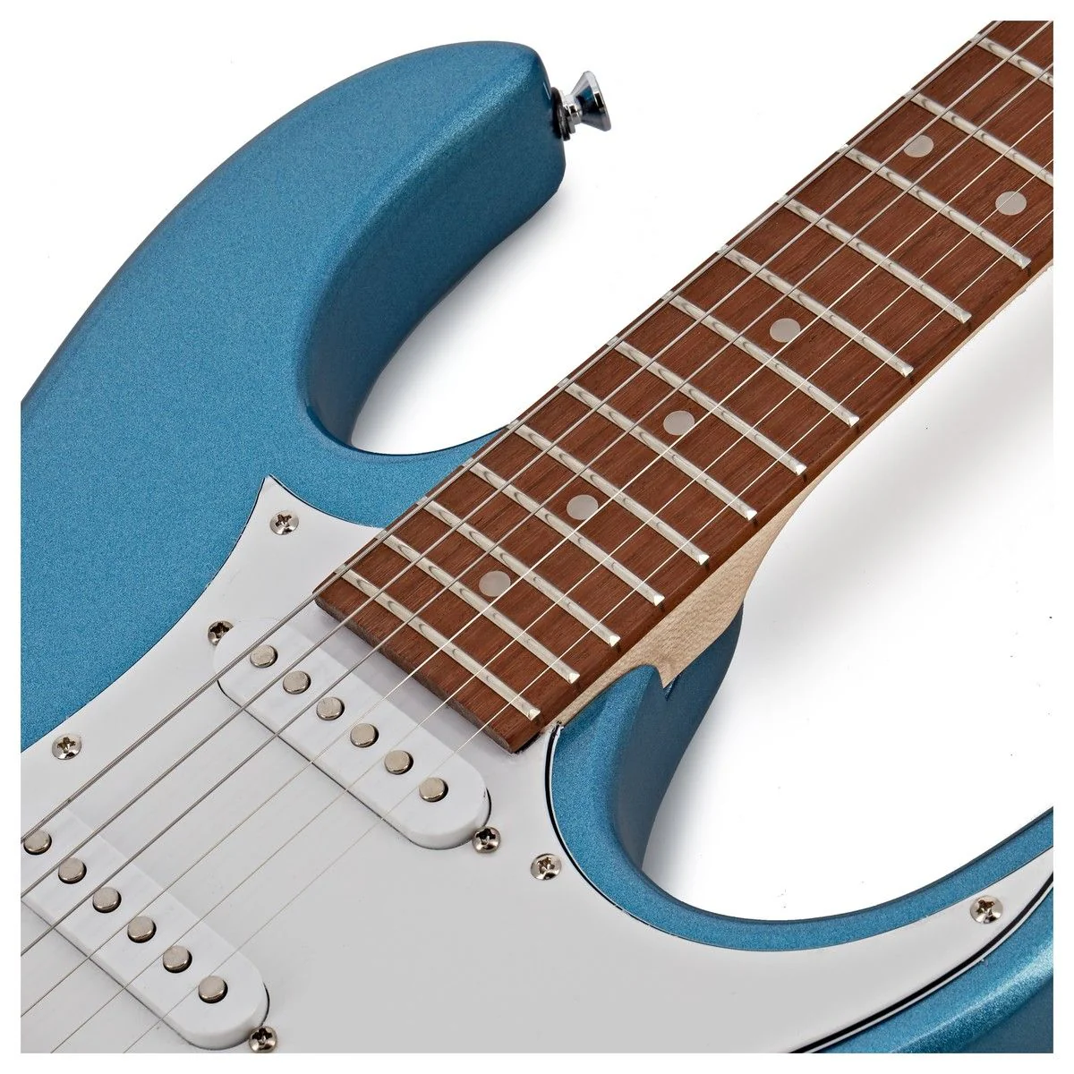 Ibanez GRX40 GIO; Metallic Light Blue Guitar - Image 3