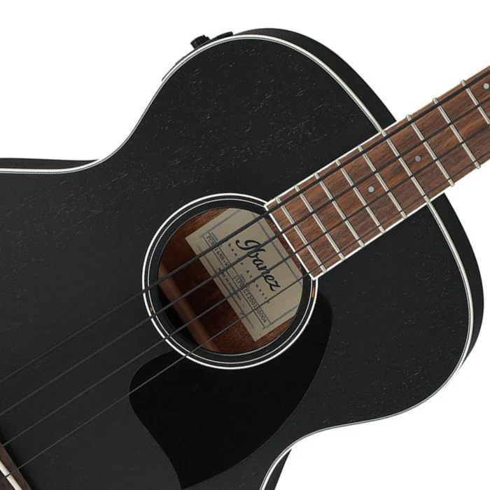 Ibanez PCBE14MH WK Acoustic Bass; Weathered Black - Image 4