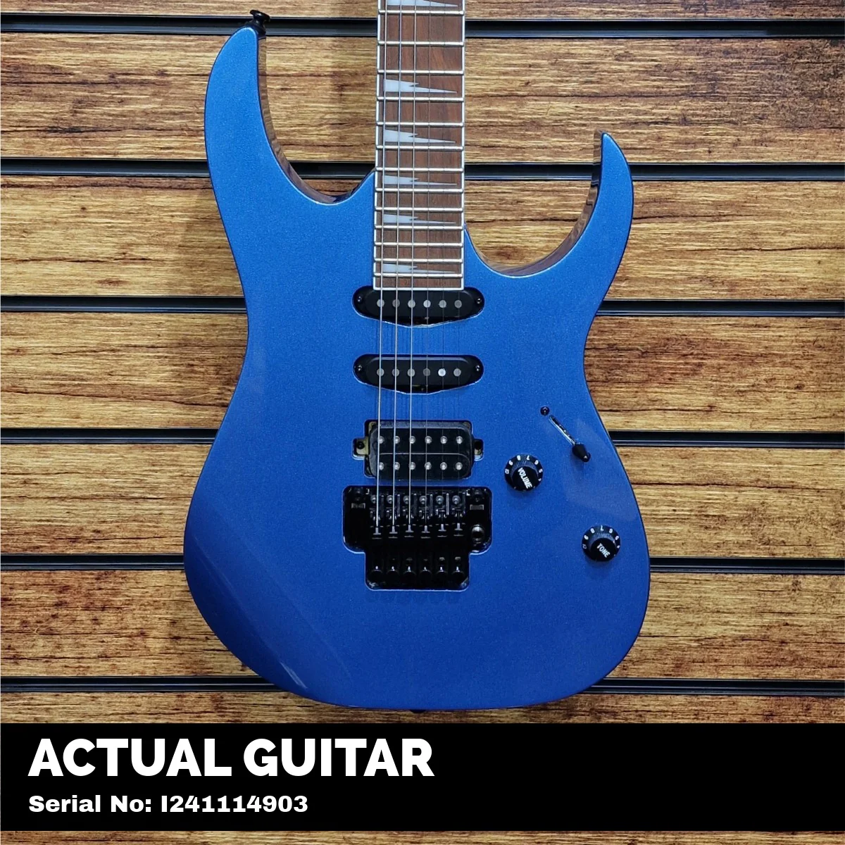 Ibanez RG460DX Electric Guitar; Blue Haze - Image 2