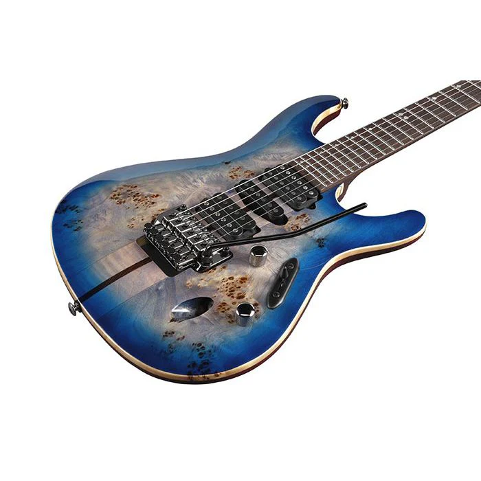 Ibanez S1070PBZ-CLB Electric Guitar; Celurean Blue Burst - Image 7