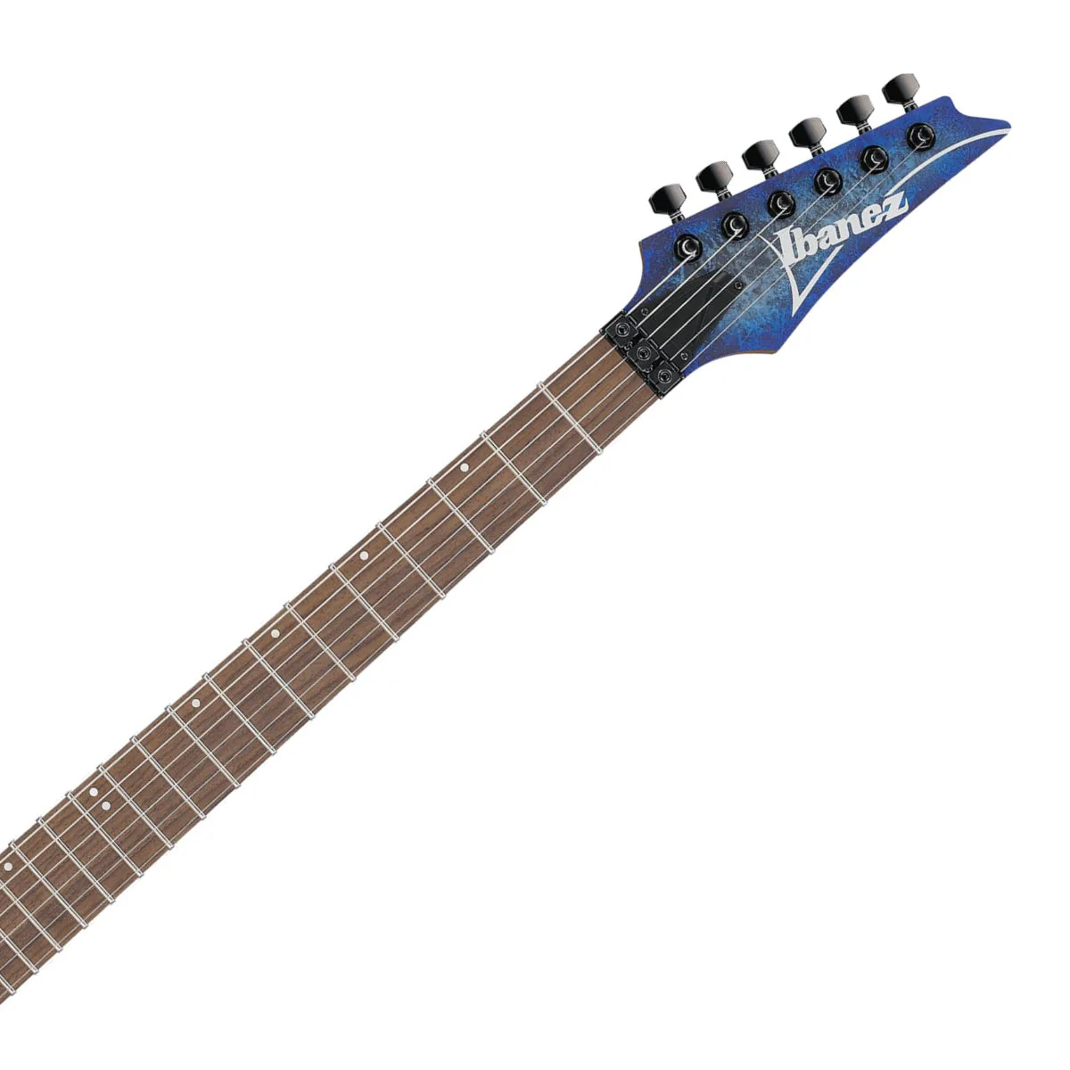 Ibanez S770-CZM Electric Guitar; Cosmic Blue Frozen Matte - Image 3