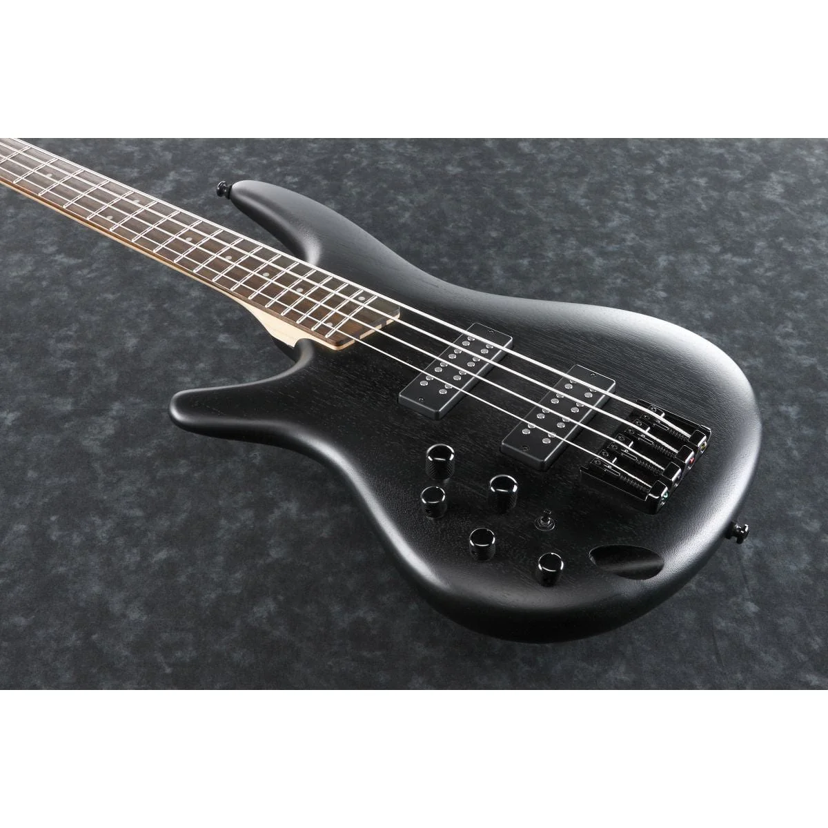 Ibanez SR300EBL WK Left Hand Weathered Black Bass - Image 4