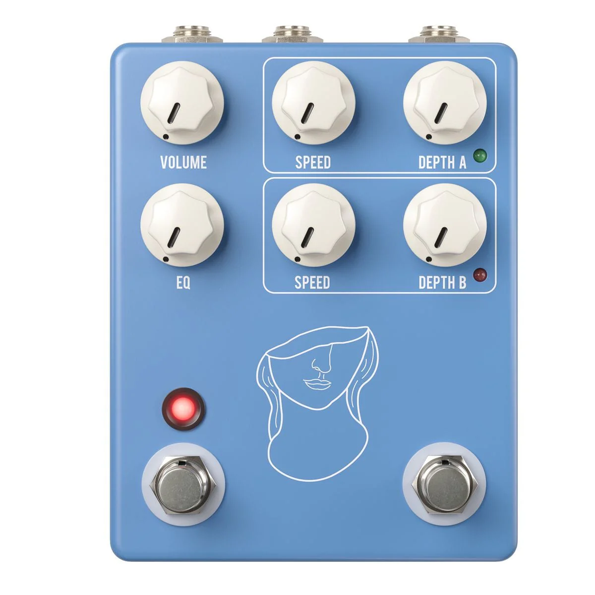 JHS Pedals Artificial Blonde Madison Cunningham Signature Vibrato Effects Pedal
